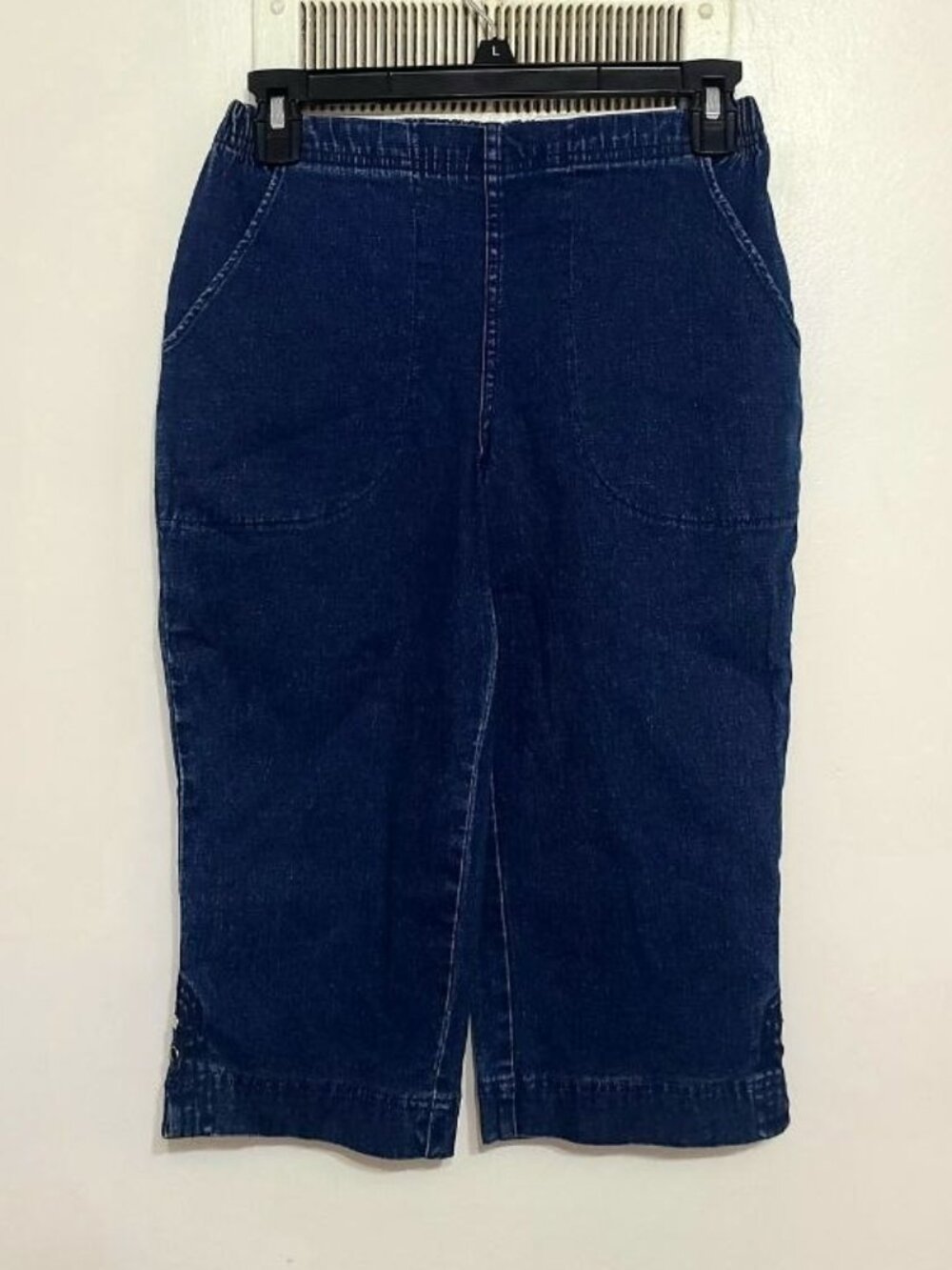Dark Indigo Capri Jeans